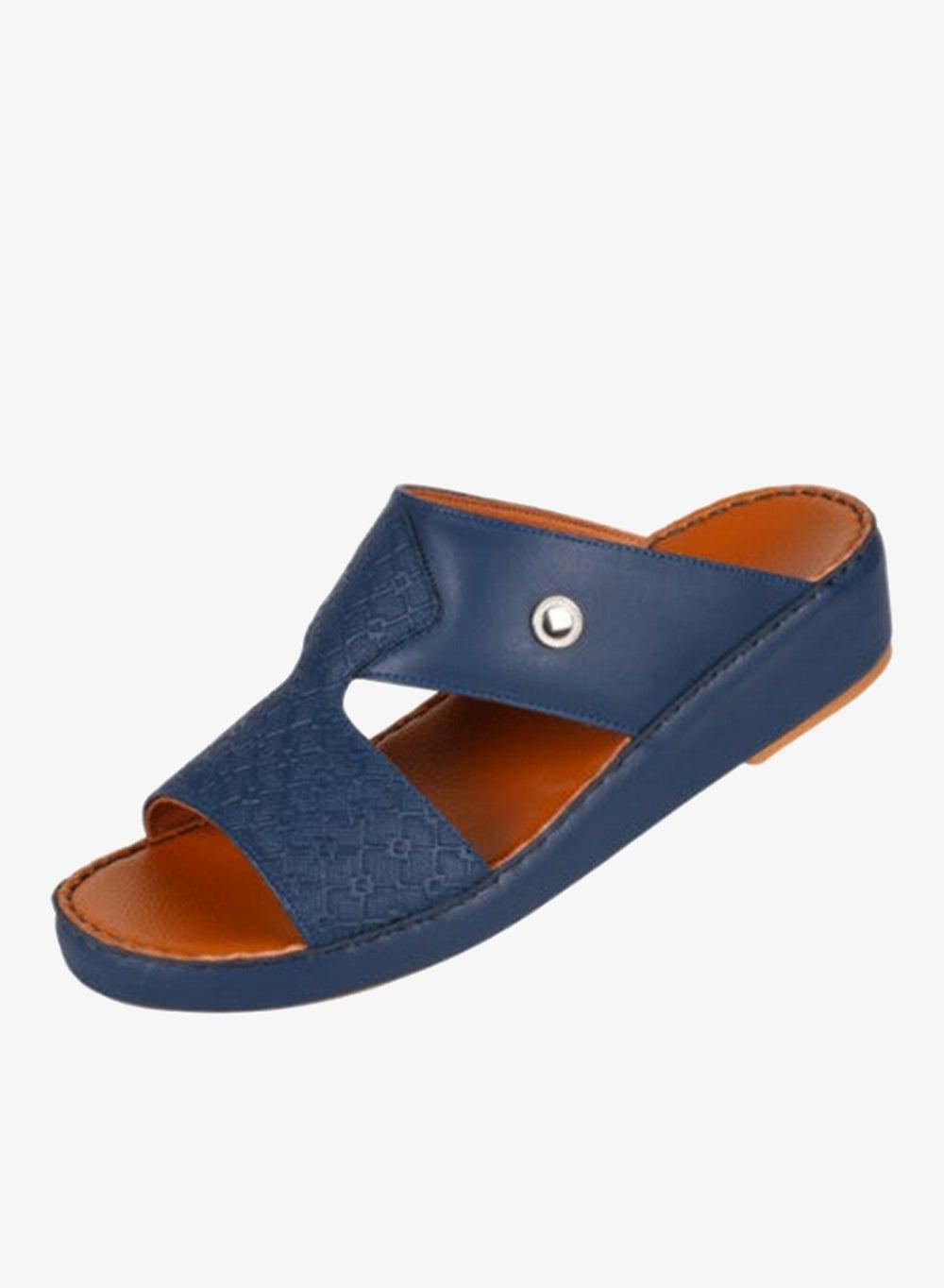 Barjeel Uno BS 01 Navy Arabic Sandals - Image 1