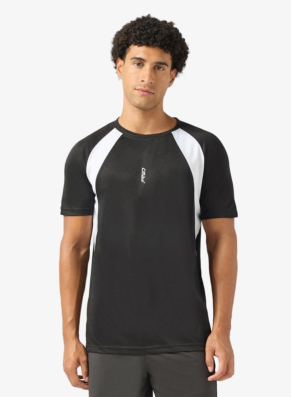 Zopts375 Black Performance Training T-Shirt for Men - Image 1