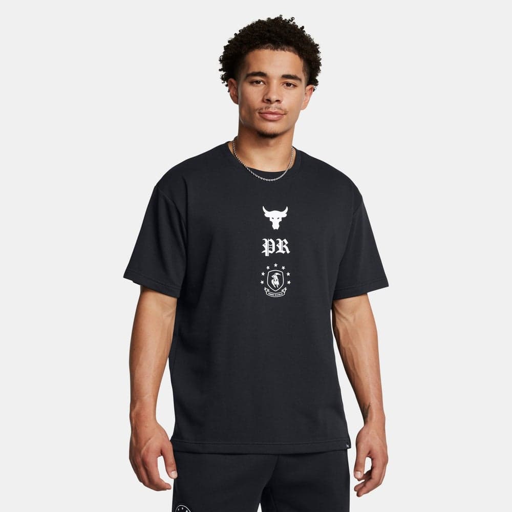 Project Rock Black Training T-Shirt - Image 1