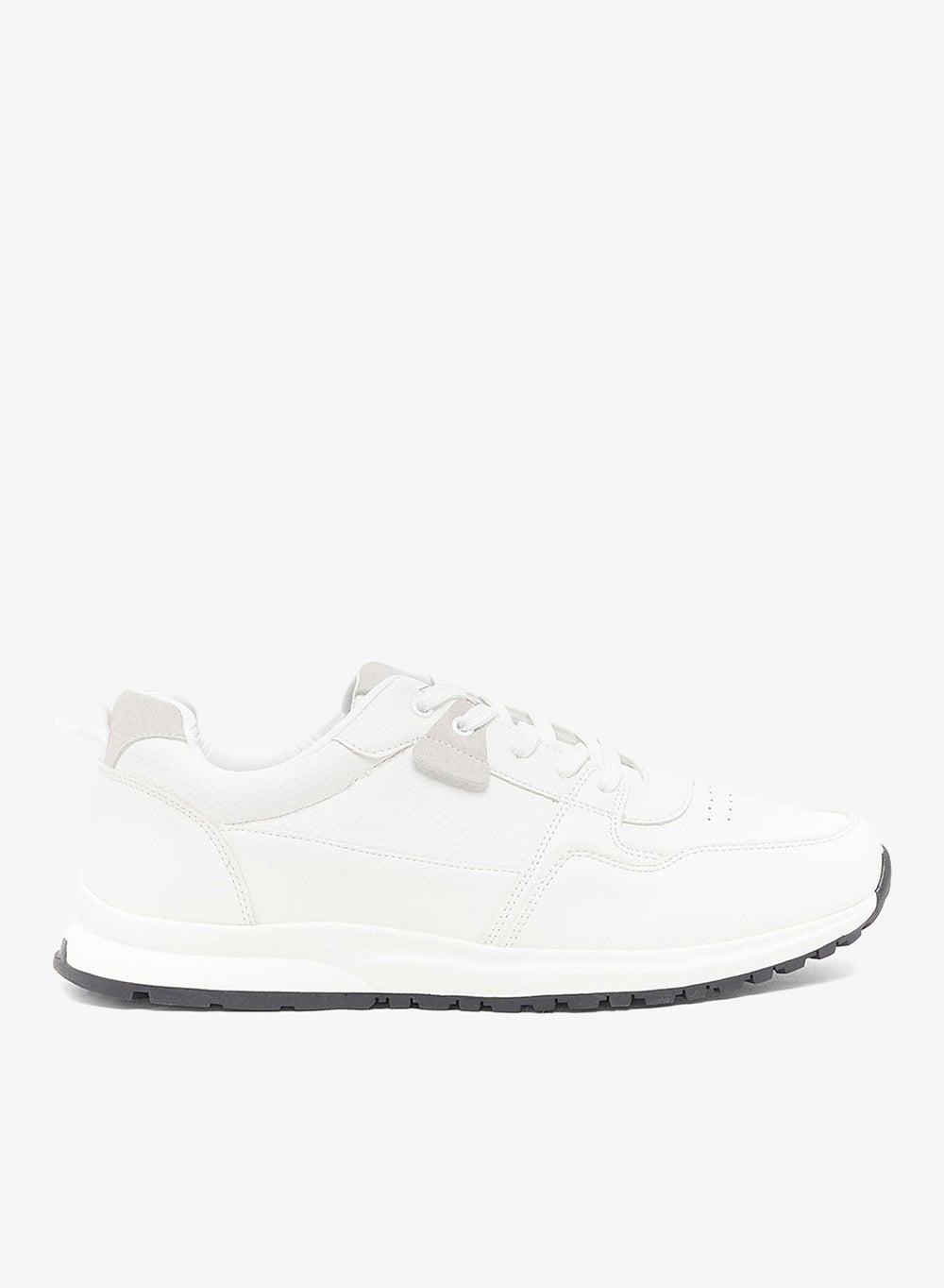 W888 793 White Low-Top Casual Sneakers - Image 1