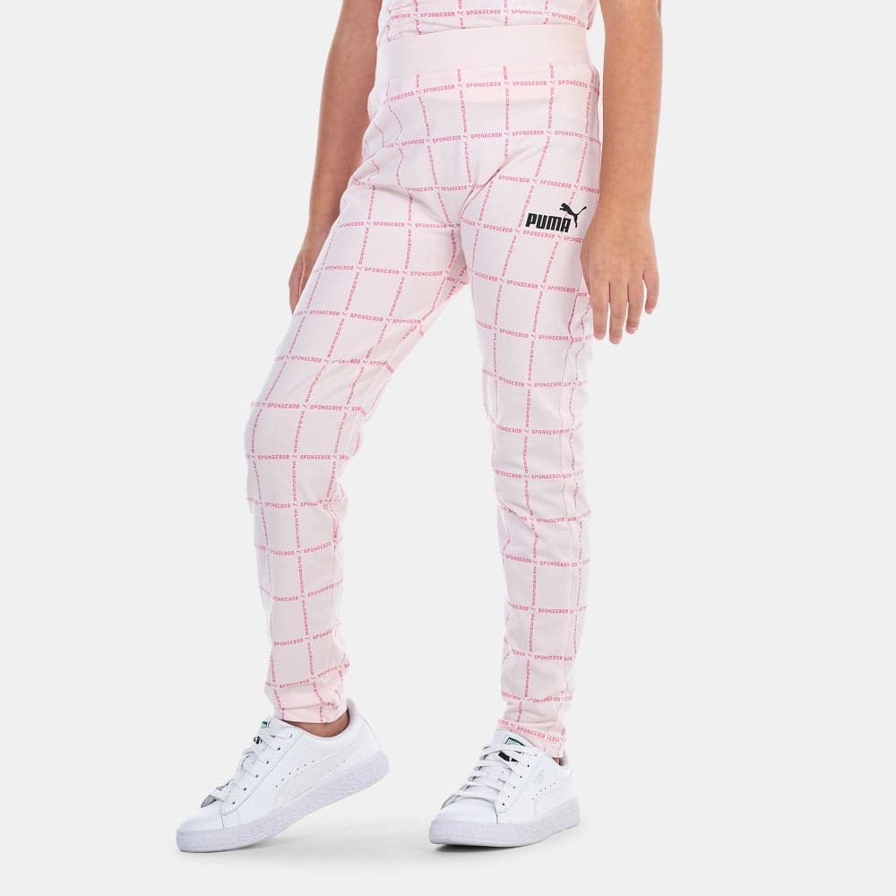 PUMA x Spongebob Girls Checkered Leggings - Image 1