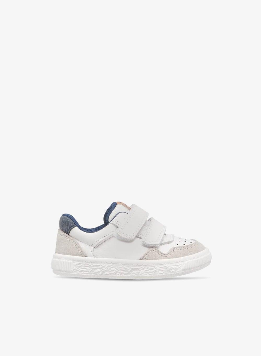Boys Panelled White Sneakers Ac66910 Ramadan Edition - Image 1