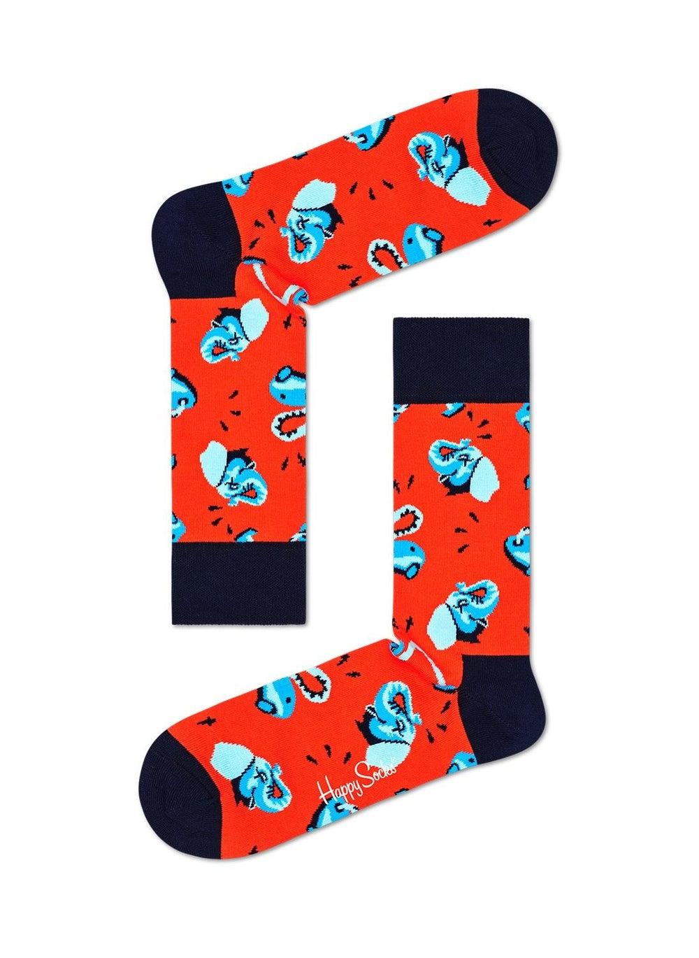 Clean Elephant Multicolour Cotton Socks - Image 1