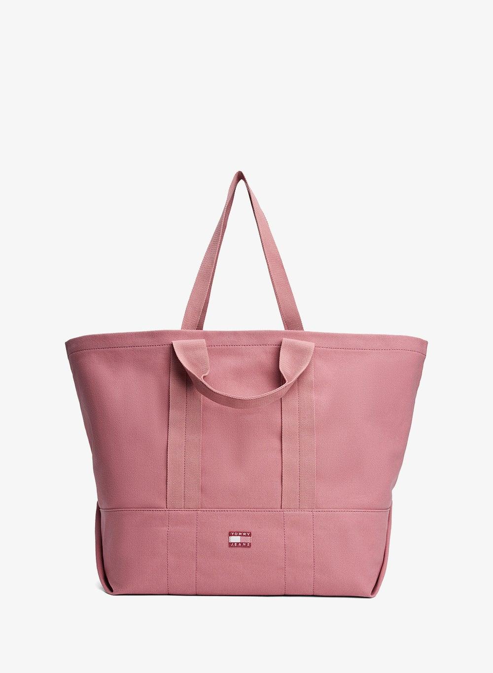 Logo Cotton Canvas Tote Bag AW0AW17542TI0 - Image 1
