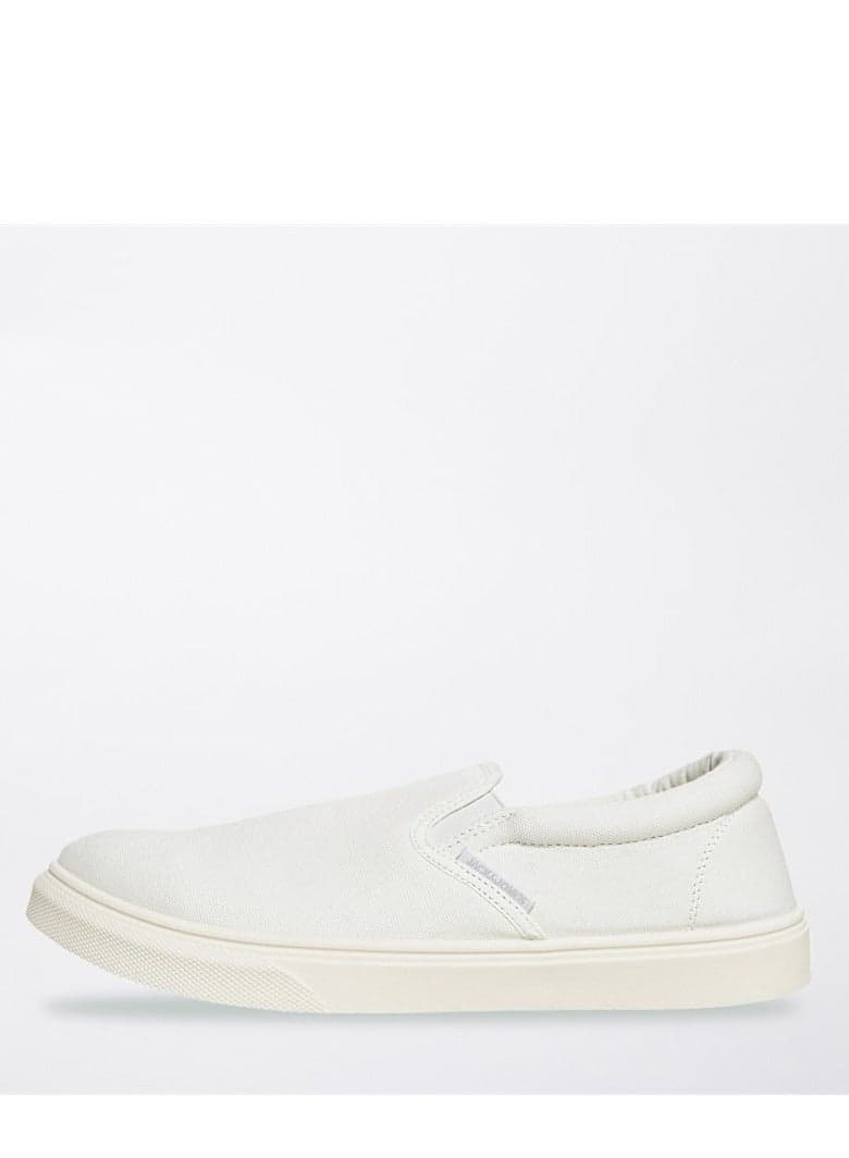 Jack & Jones Richmond White Slip-On Trainers 12265414 - Image 1