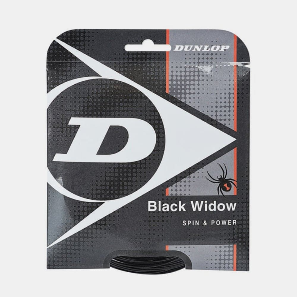 Dunlop Black Widow 17G Polyester Tennis String - Image 1
