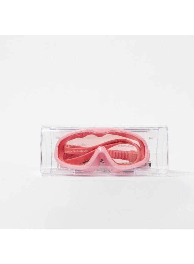Kids Cotton Candy Cherry Full Face Swim Mask - Image 1