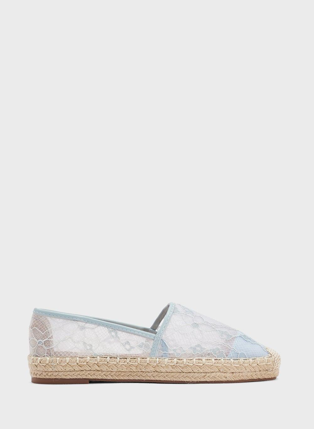 Blue Lace Espadrille 6003 1224 Casual Flats - Image 1
