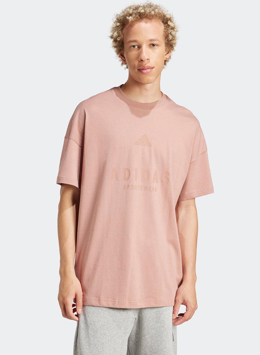 All Szn Oversized Cotton Graphic T-Shirt Jj3659 - Image 1