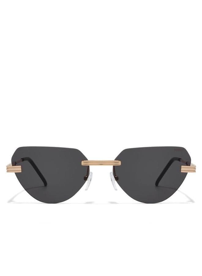 BlackOut LUSTRE Hexagon Black Sunglasses - Image 1
