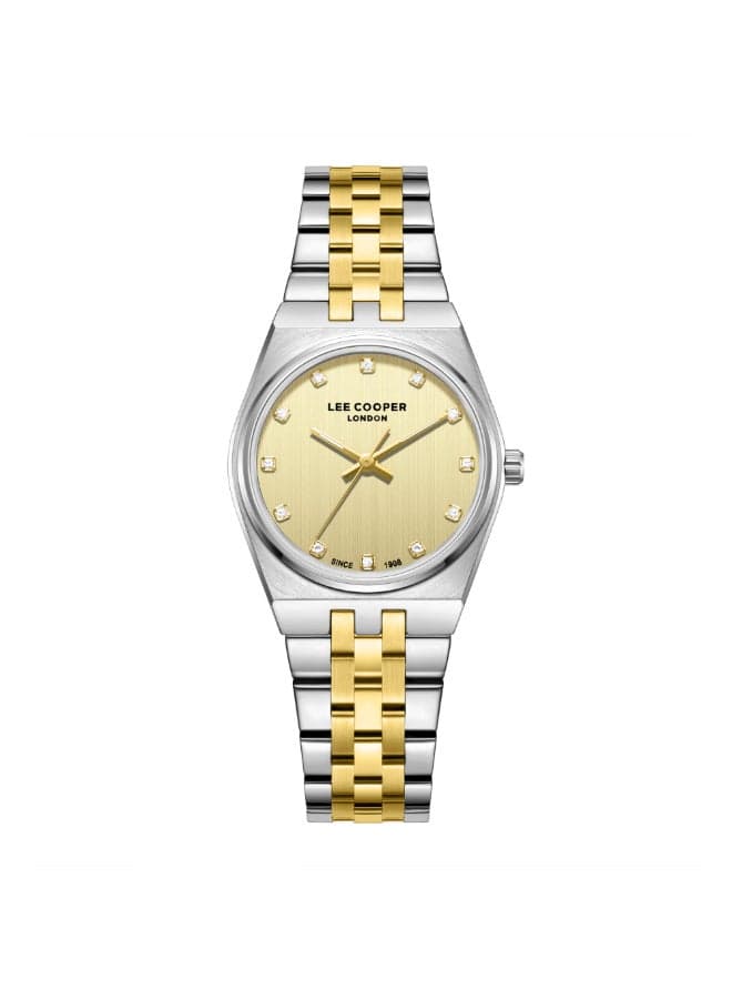 Women’s Silver Gold Metal Watch LC08204.210 30mm - Image 1