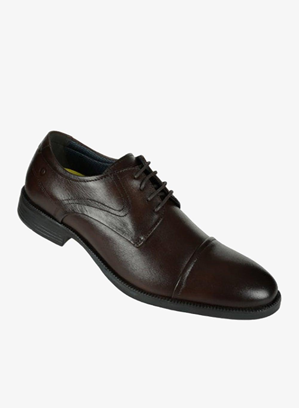 Democrata 032-166 Tobacco Leather Formal Lace-Up Shoes - Image 1