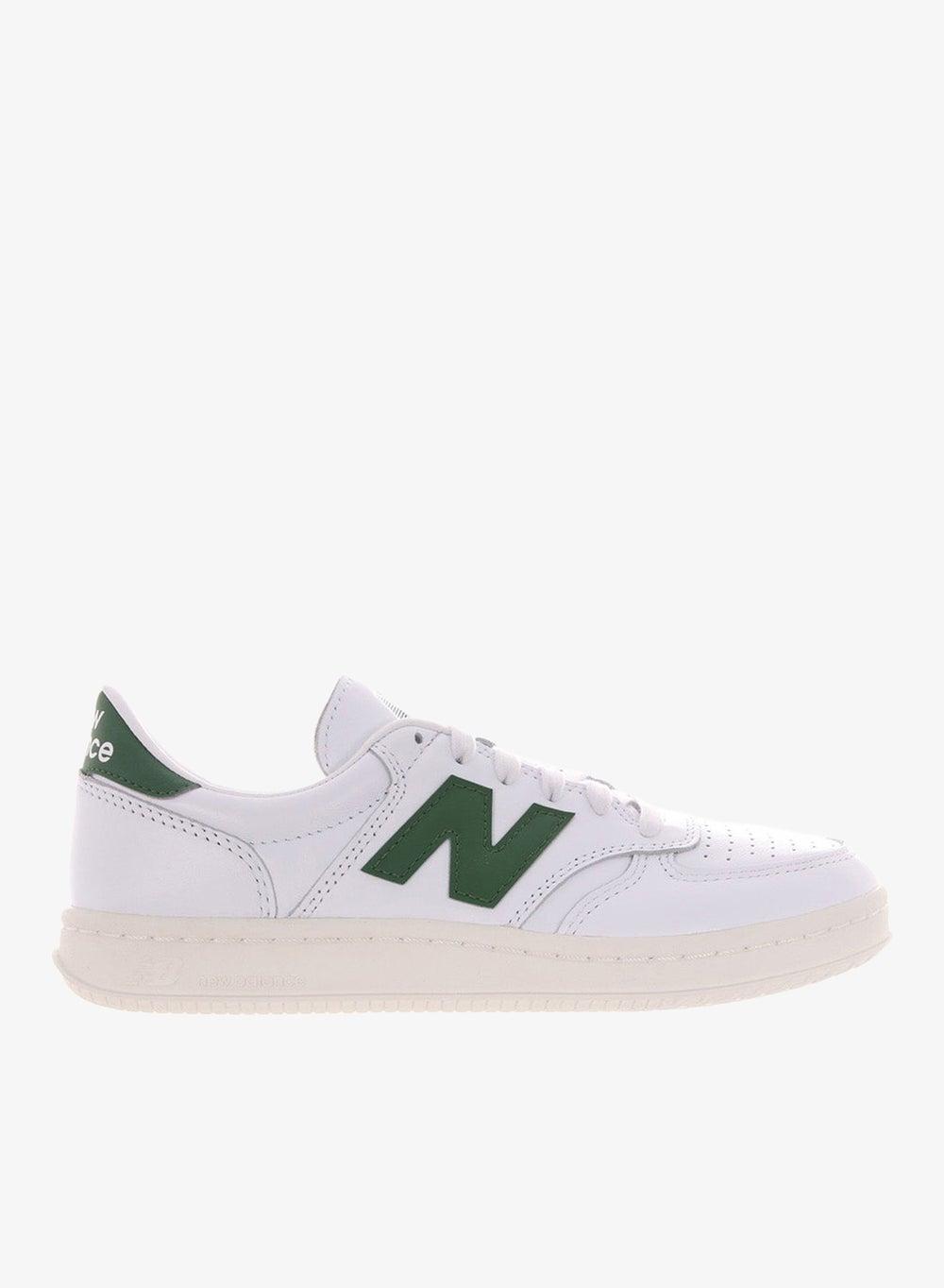 CT500 Premium White Leather Low-Top Sneakers - Image 1