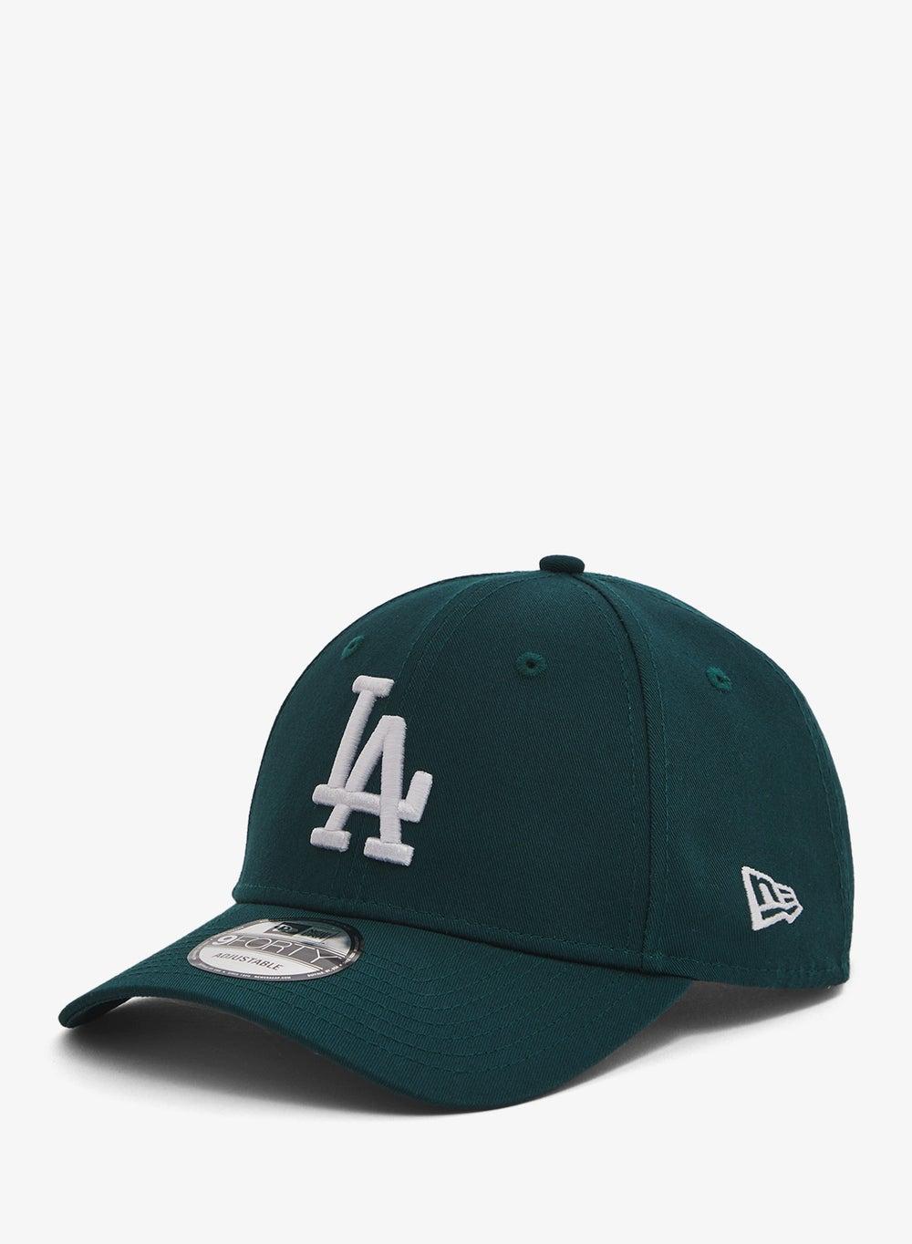 LA Dodgers 9FORTY League Essential Dark Green Cap - Image 1