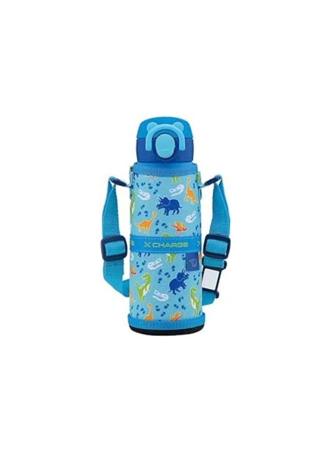 Zojirushi SM-UA48 Kids Vacuum Bottle 0.48L Dinosaurs Blue - Image 1