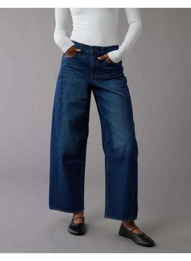 AE Strigid Barrel Jean in Dark Rich Indigo - Image 1