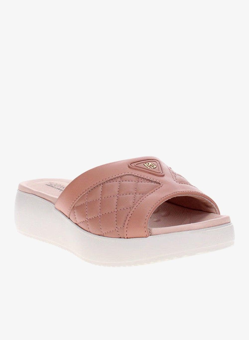 Brazil Nude Slip-On Women’s Cushioned Flat Sandals - Image 1