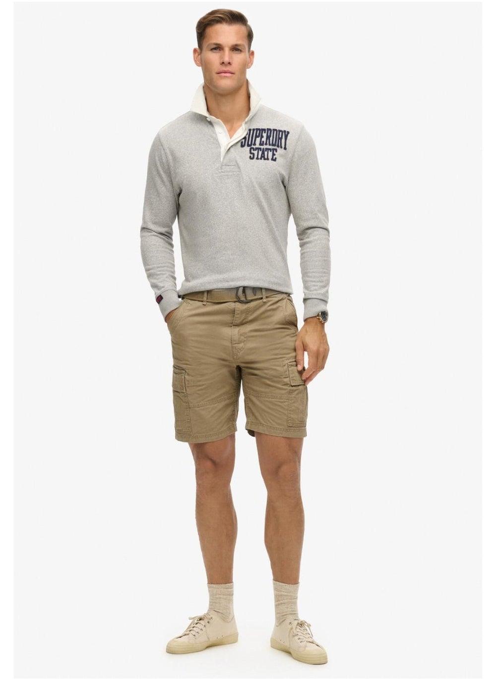 Heavy Cargo Shorts – Relaxed Fit Cotton Utility - Image 1
