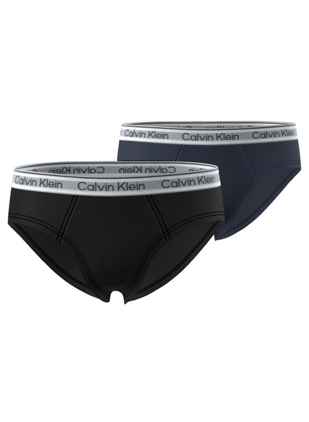 Calvin Klein Youth 2 Pack Logo Hip Briefs - Image 1
