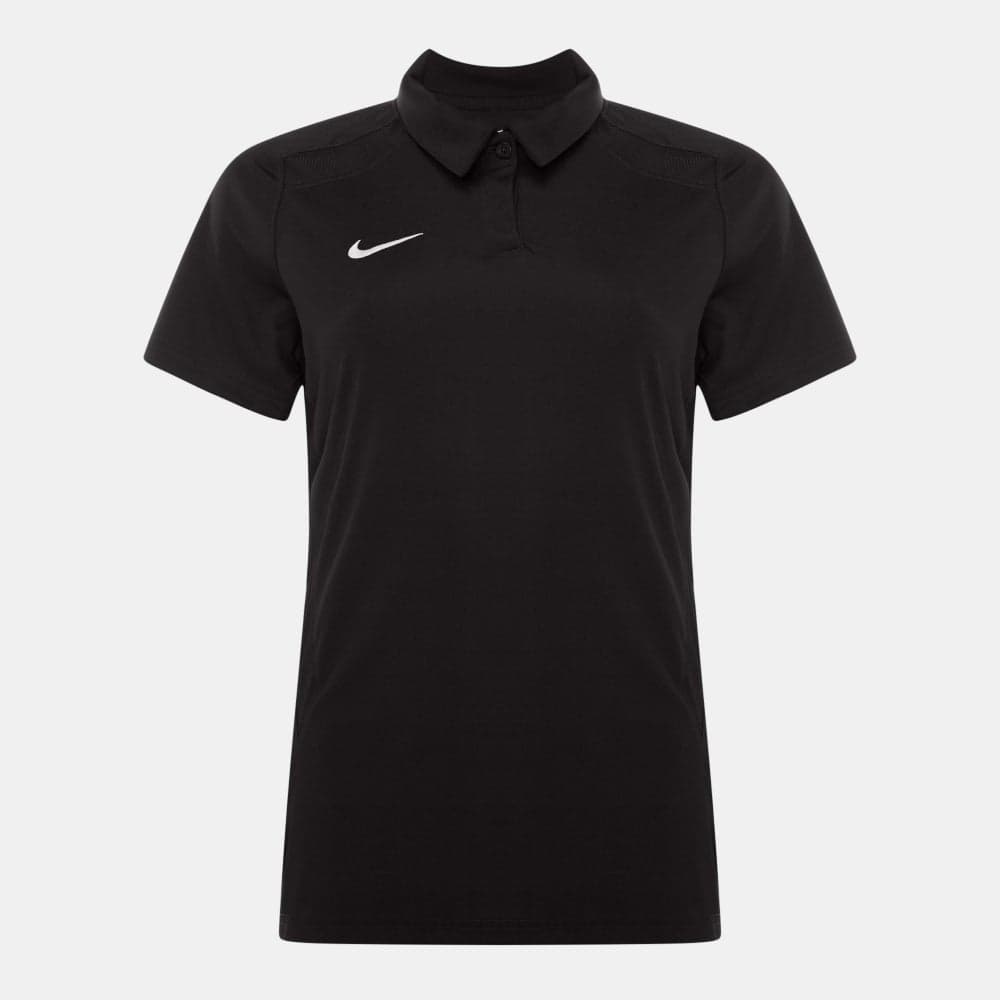 Nike Women’s Team Training Polo Shirt Black - Image 1