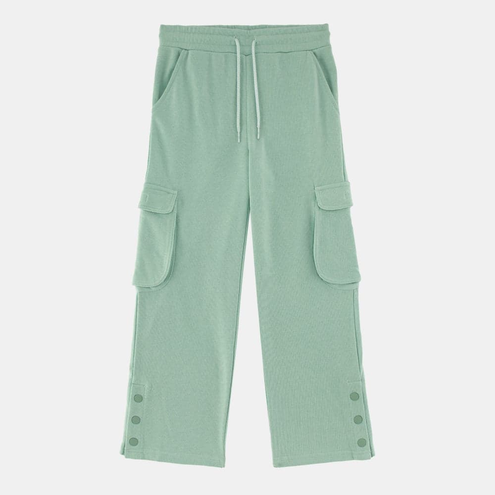 Sun & Sand Sports Kids Cargo Pants Mint Green - Image 1