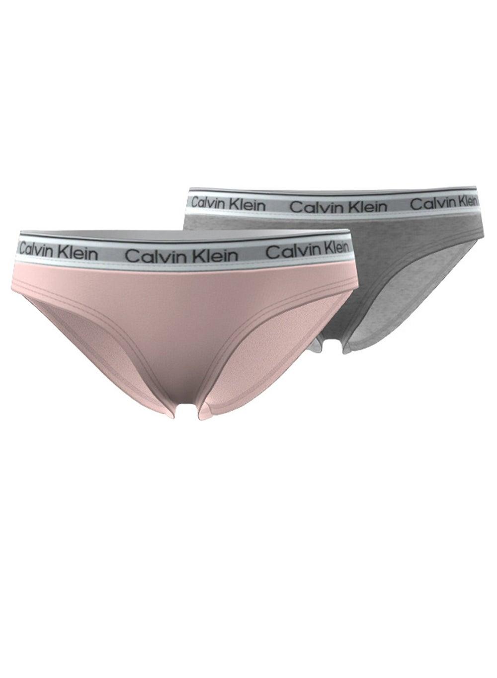 Calvin Klein Youth Logo Cotton Briefs 2 Pack - Image 1