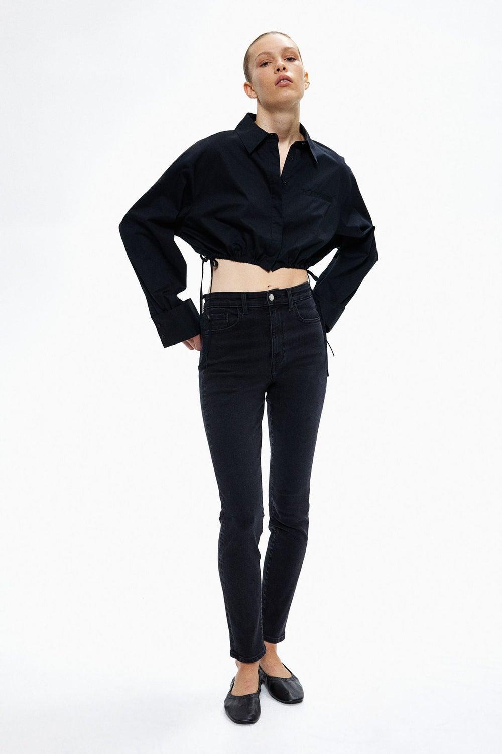 True To You Ultra High Skinny Ankle Jeans - Image 1