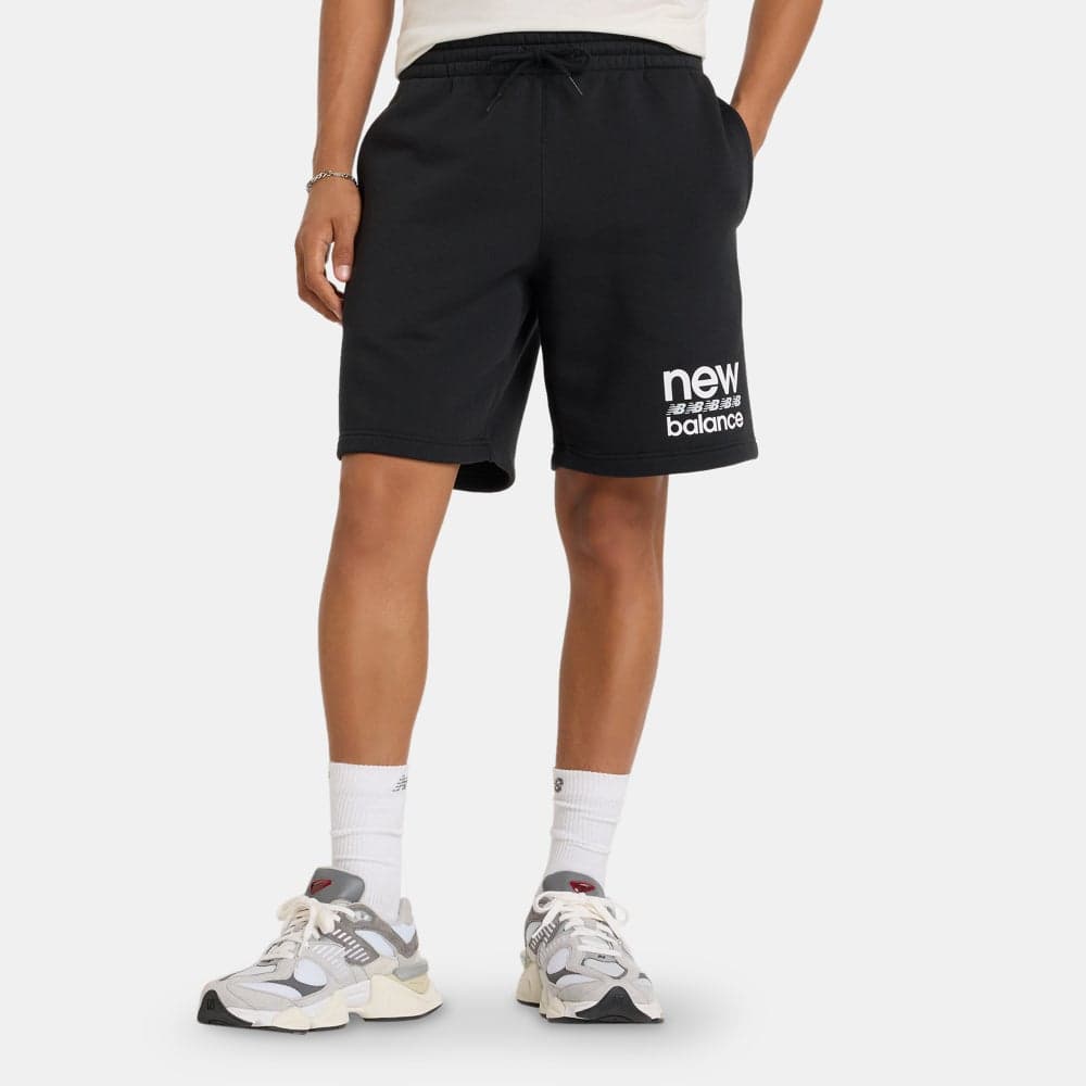 New Balance Men's Sport Essentials Fleece Graphic Shorts - Image 1
