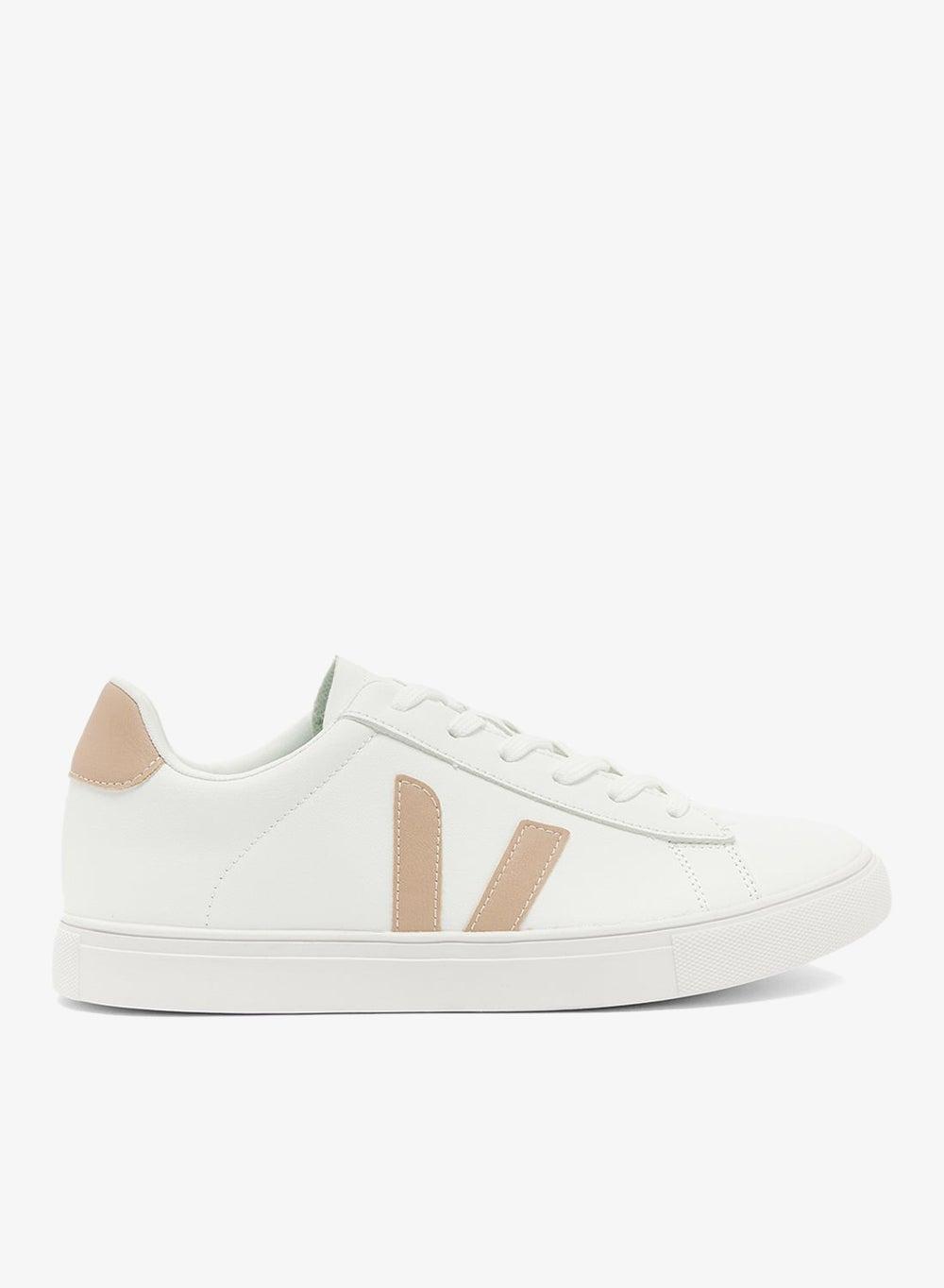 Pink Suede Court Sneakers D729 Lace-Up Low Top - Image 1