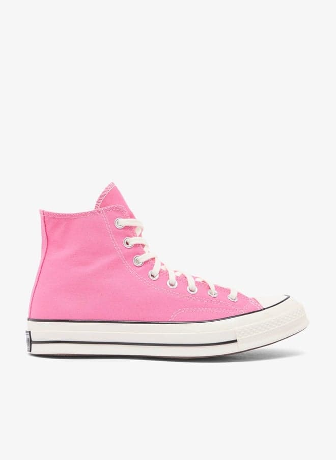 Chuck 70 A08184C Premium Pink High-Top Sneakers - Image 1