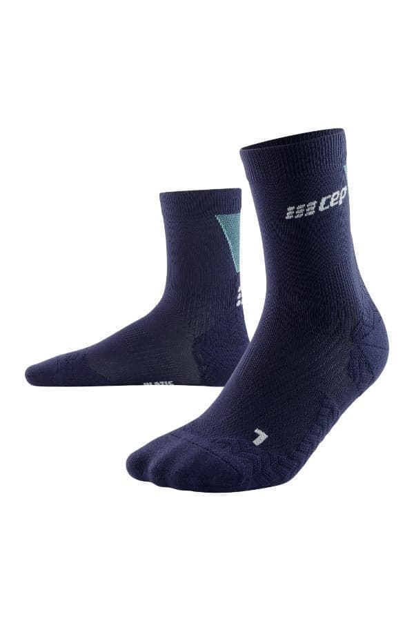 CEP Ultralight Mid Cut Compression Socks V3 Blue Women - Image 1