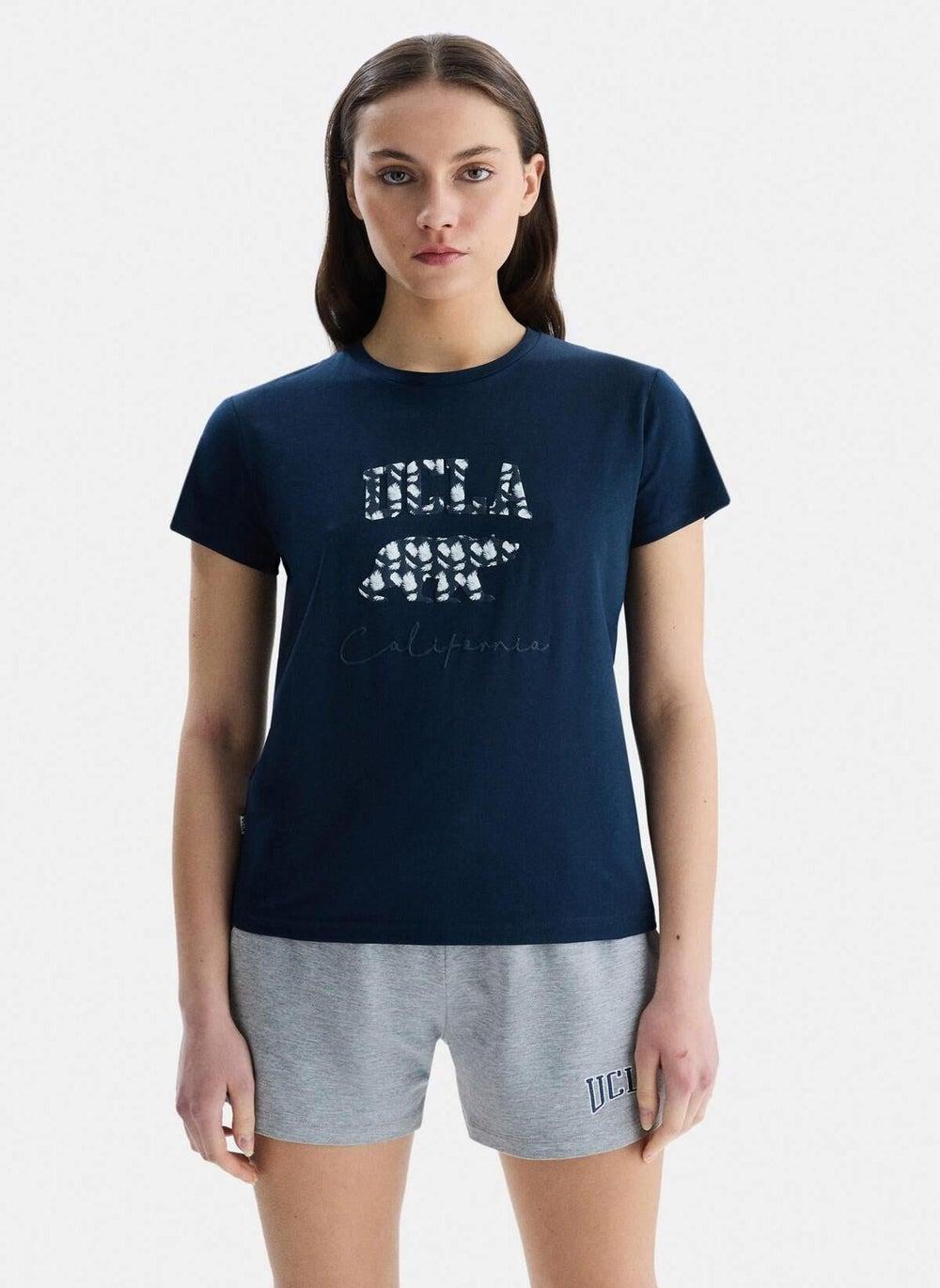 ALLISON Graphic Cotton Crew Neck T-Shirt - Image 1