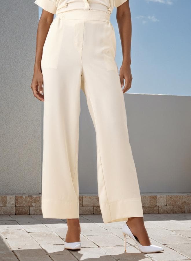 Iconic High-Rise Wide Leg Utility Pants - Image 1