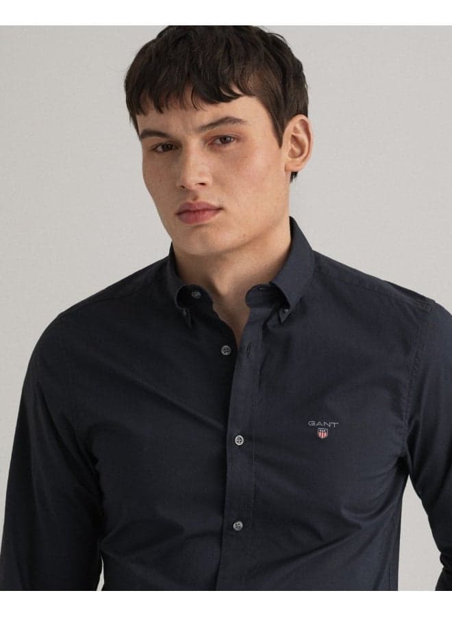 Gant Slim Fit Cotton Broadcloth Shirt - Image 1