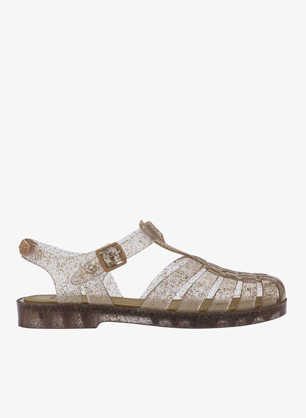 Melissa Possession + Rombaut Clear Beige Sandals - Image 1