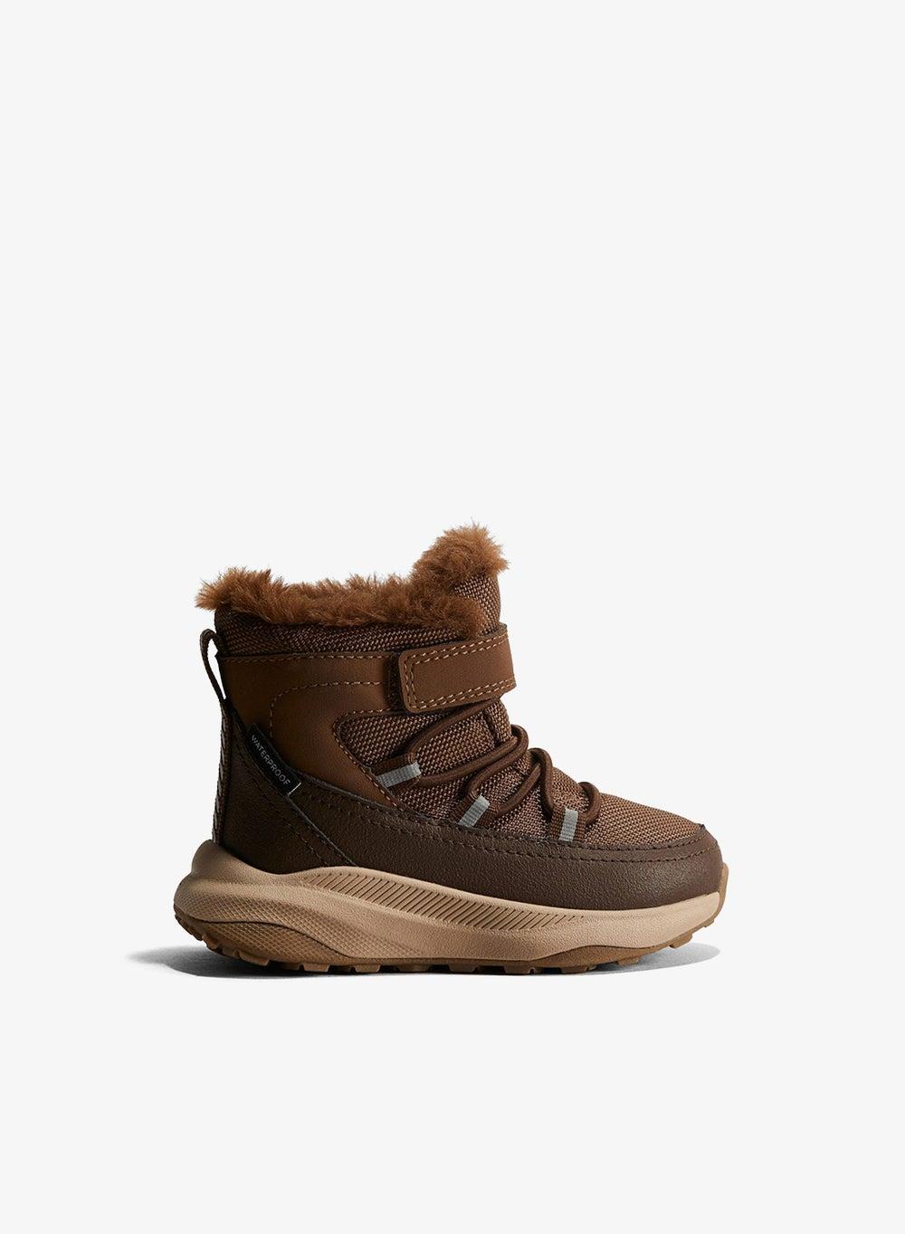 Waterproof Warm-Lined Trainers with Reflective Detail - Image 1
