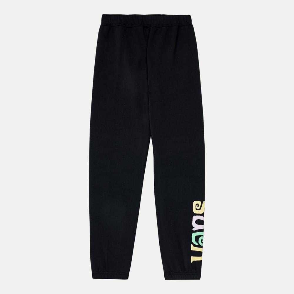 Girls’ Sun Slider Black Cotton Blend Sweatpants - Image 1
