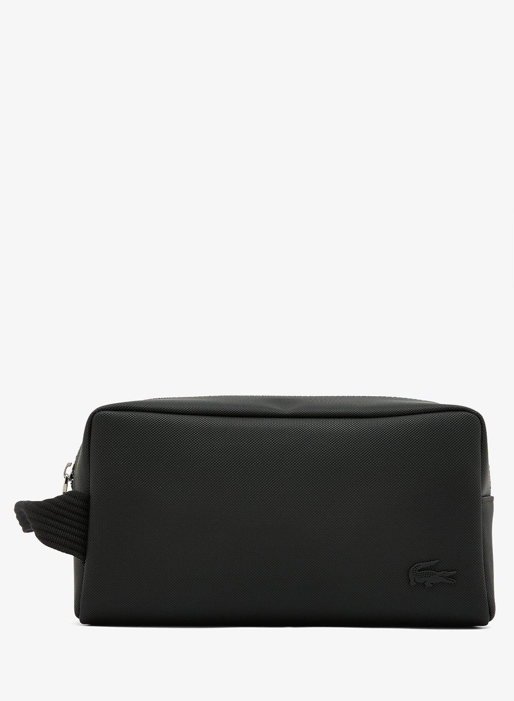 Lacoste NH4426HC Noir Logo Toiletry Bag - Image 1