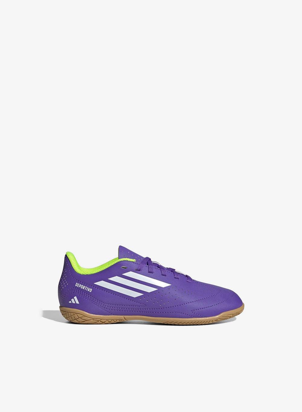 Deportivo III Kids Indoor Football Boots JS0186 Purple - Image 1
