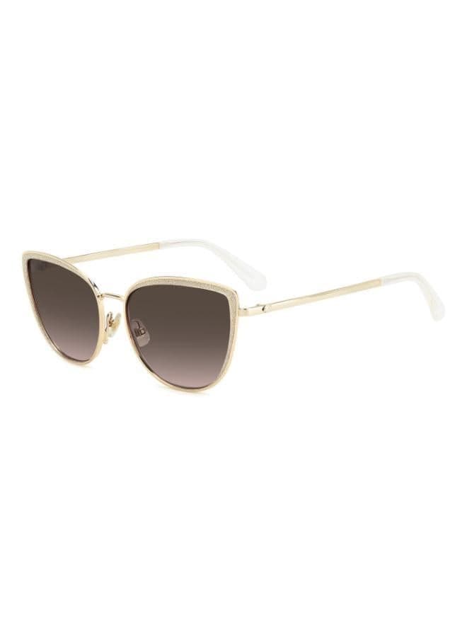 Staci/G/S Cat Eye Sunglasses with Brown Gradient Lenses - Image 1