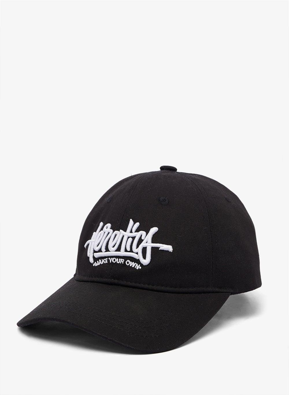 Black Embroidered Casual Cap 2Mz229 - Image 1