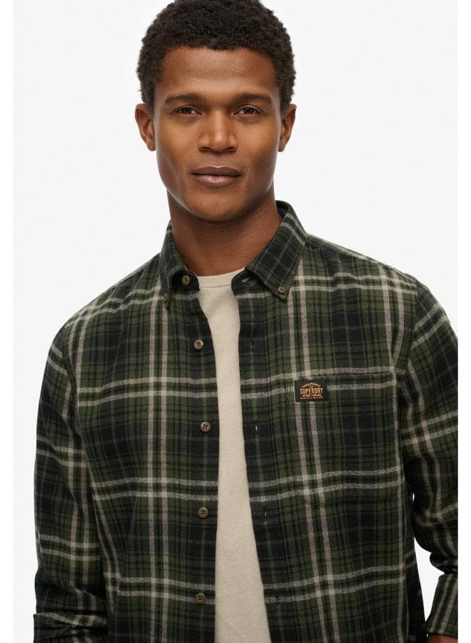 Frontier Check Cotton Lumberjack Shirt - Image 1
