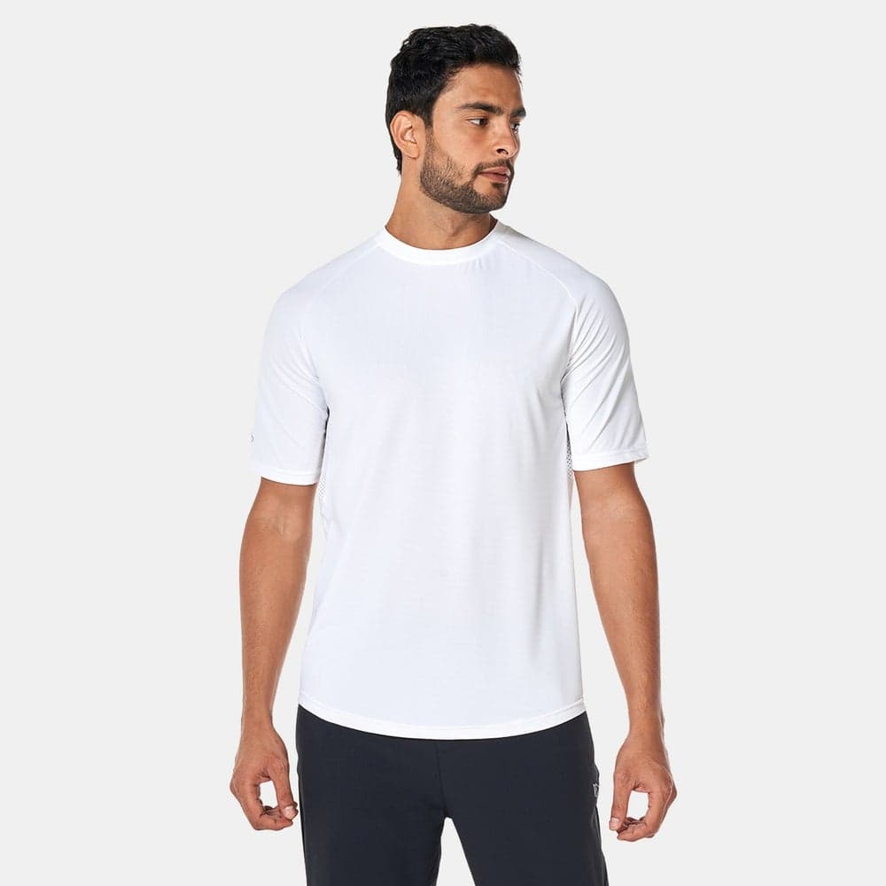Active Flex Men's Training T-Shirt White - Image 1