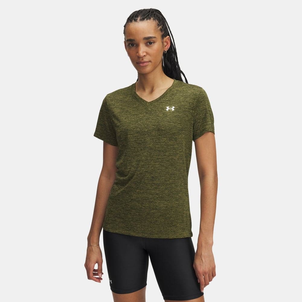 UA Tech Twist V-Neck Training T-Shirt Ua1384227 - Image 1