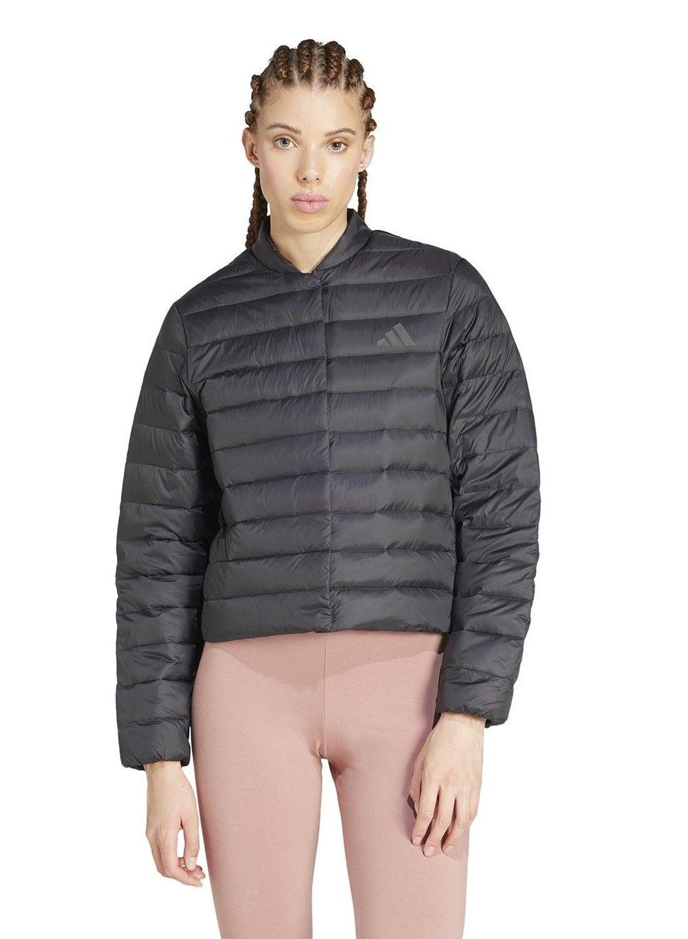 Adidas Women’s Helionic Lightweight Down Jacket Black - Image 1