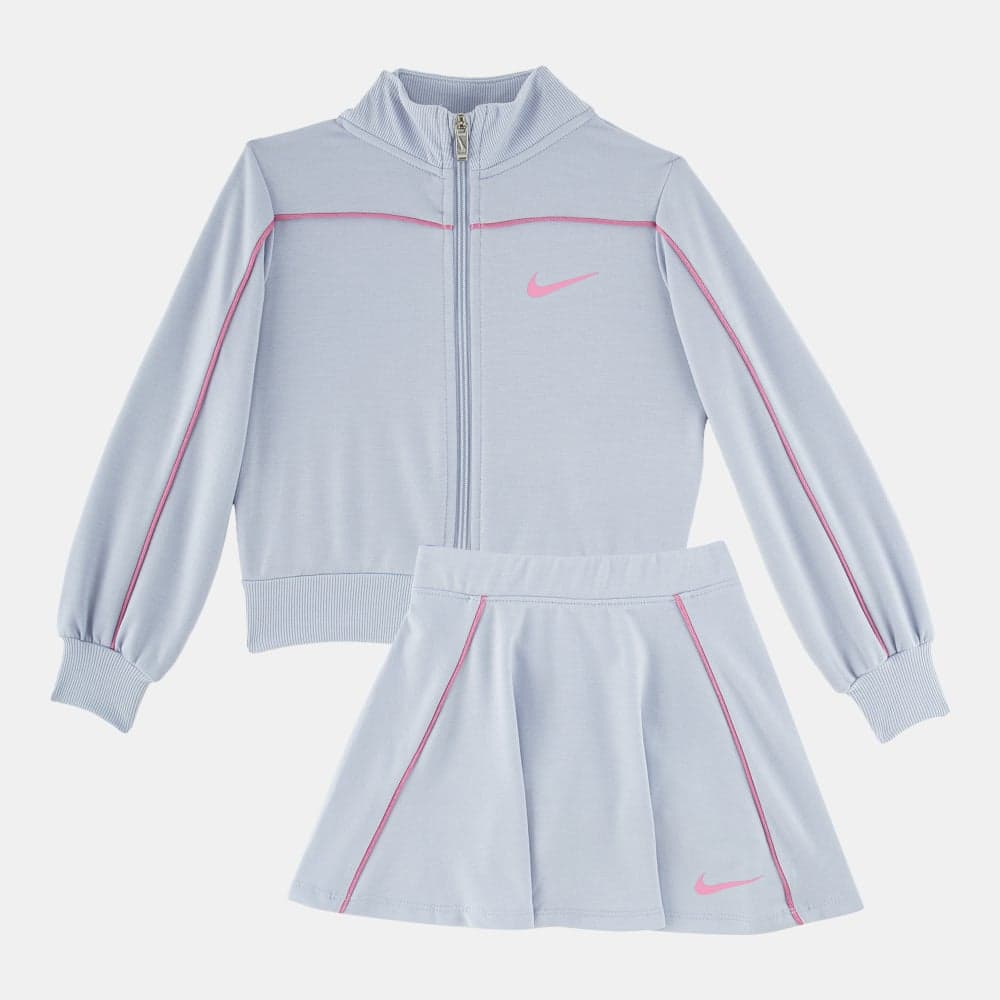 Nike Nk36N314 Kids Varsity Prep Jacket Skort Set - Image 1