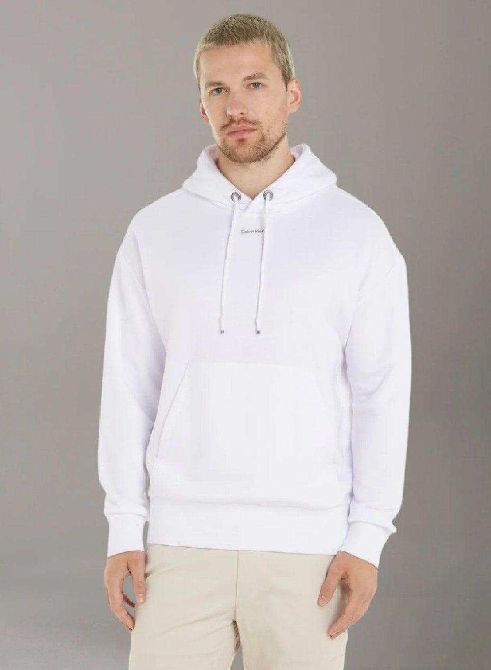 Calvin Klein Nano Logo Cotton Modal Hoodie - Image 1