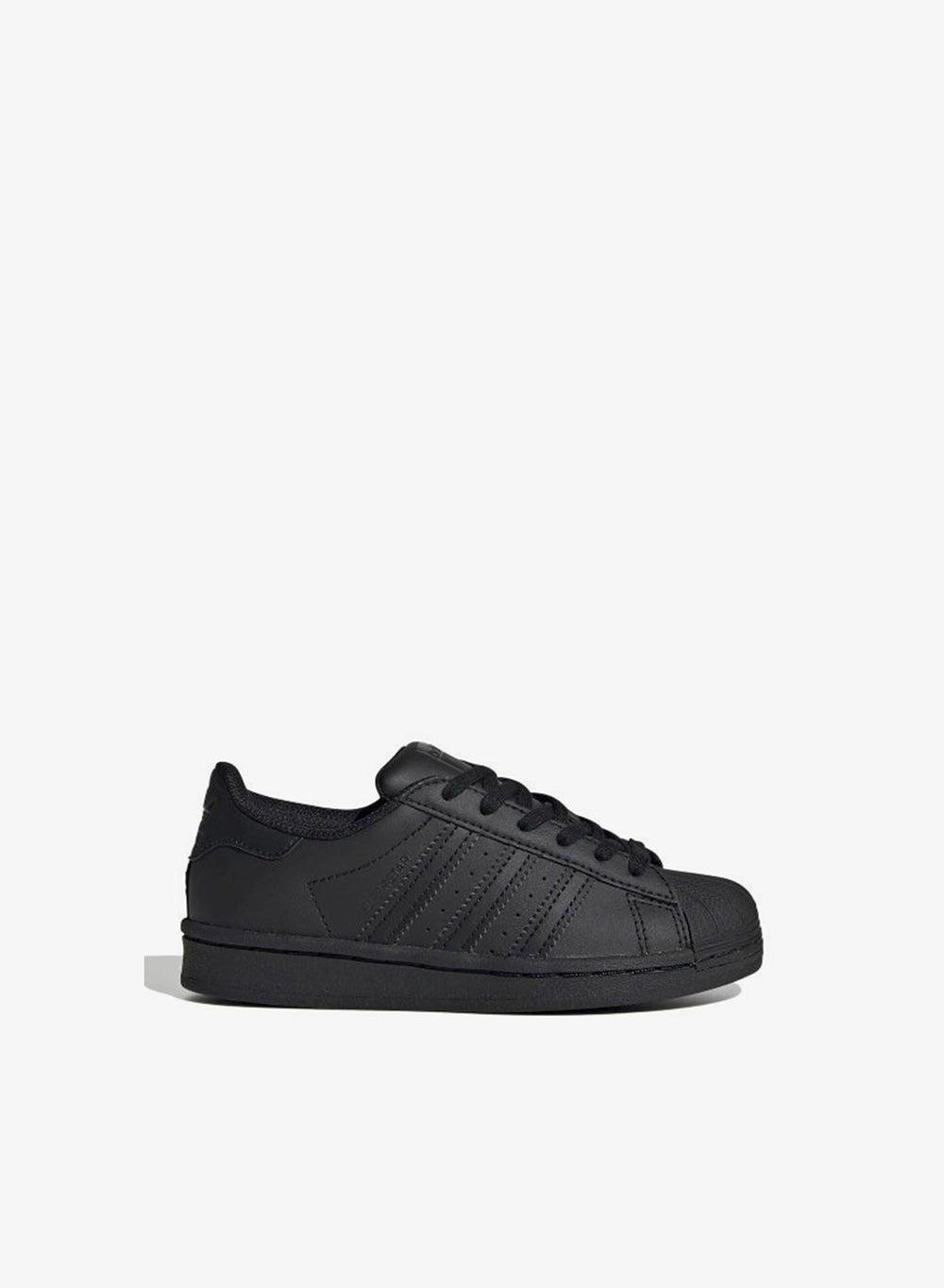 Superstar 50 C Black Originals Kids Sneakers - Image 1