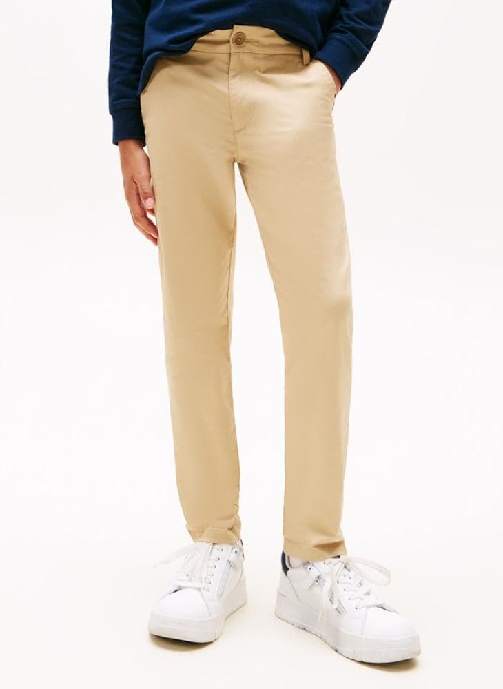 Kids 1985 Straight Fit Stretch Chino Pants - Image 1