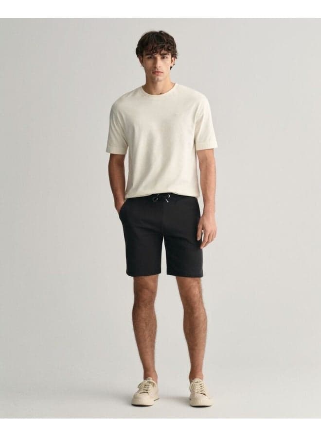Gant Shield Cotton Sweat Shorts Classic Fit - Image 1
